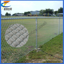 Galvanized Diamond Chain Link Fence